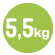 5.5kg