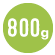 800g