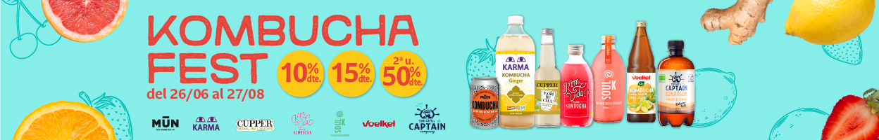 Promo kombucha fest, kombucha con descuento en marca Veritas