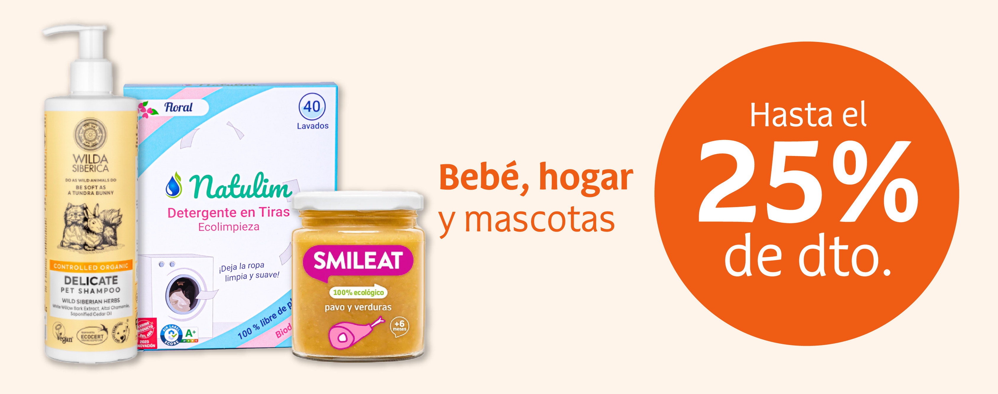 Productos de bebé, hogar y mascotas en oferta