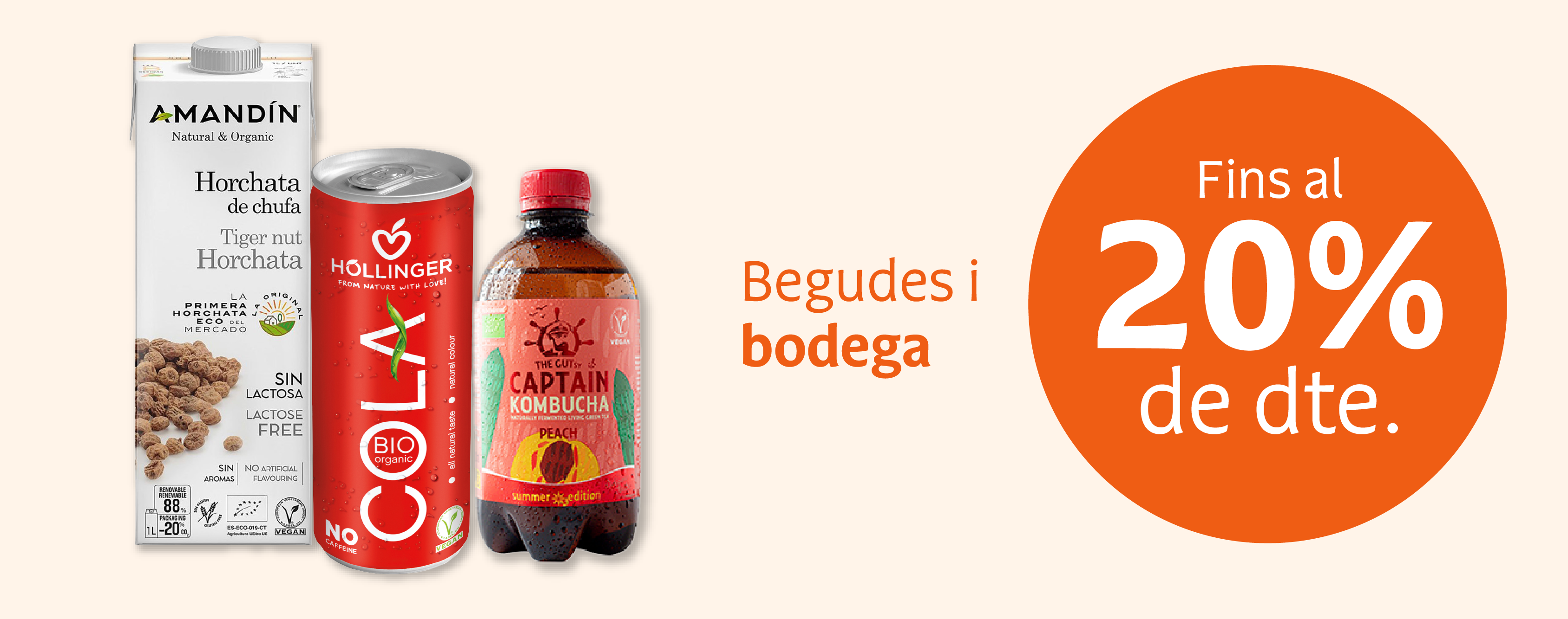 Productos de bebidas y bodega en oferta