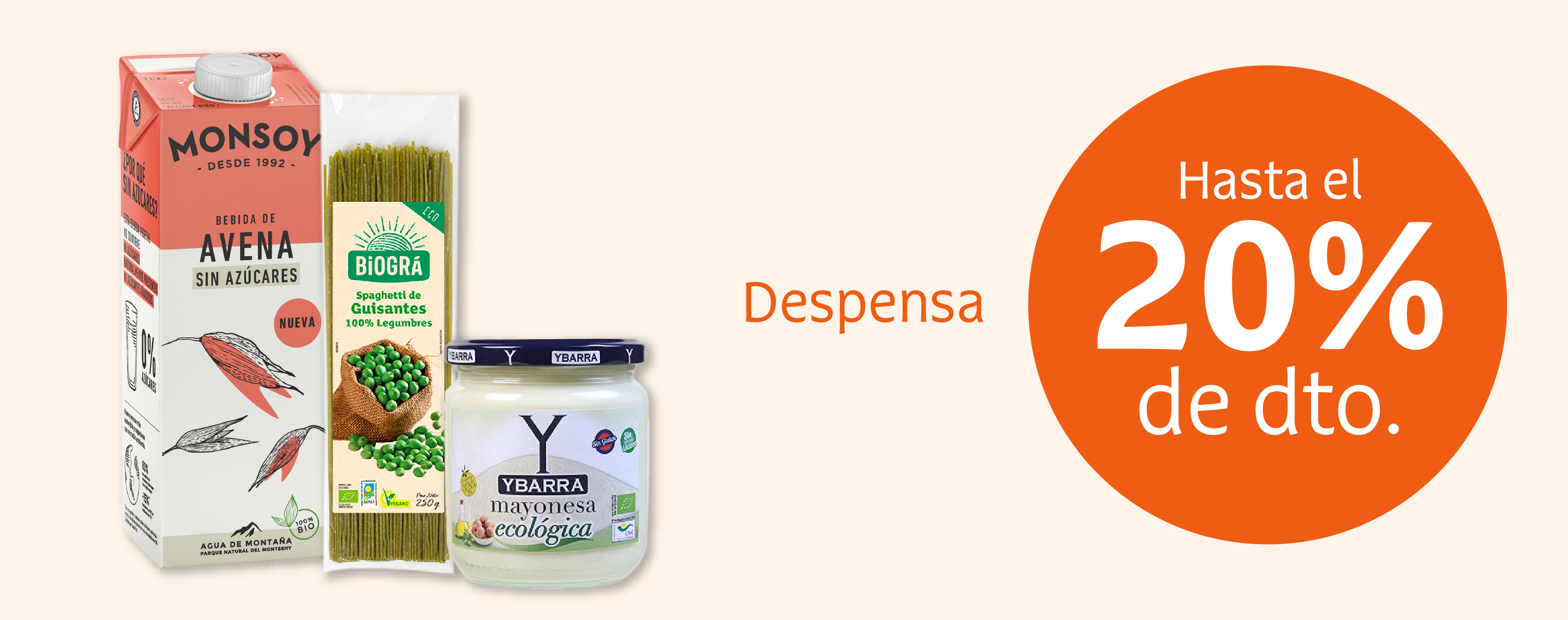 Productos de despensa en oferta