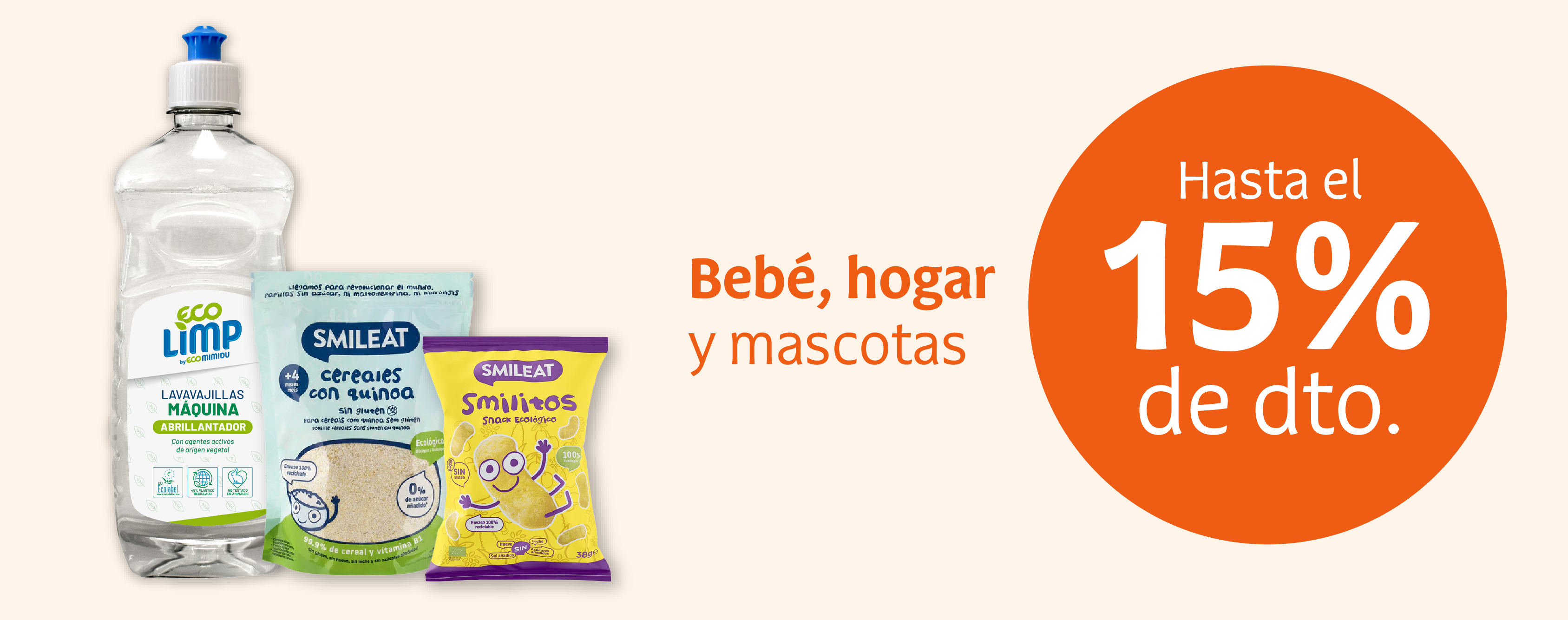 Productos de bebé, hogar y mascotas en oferta