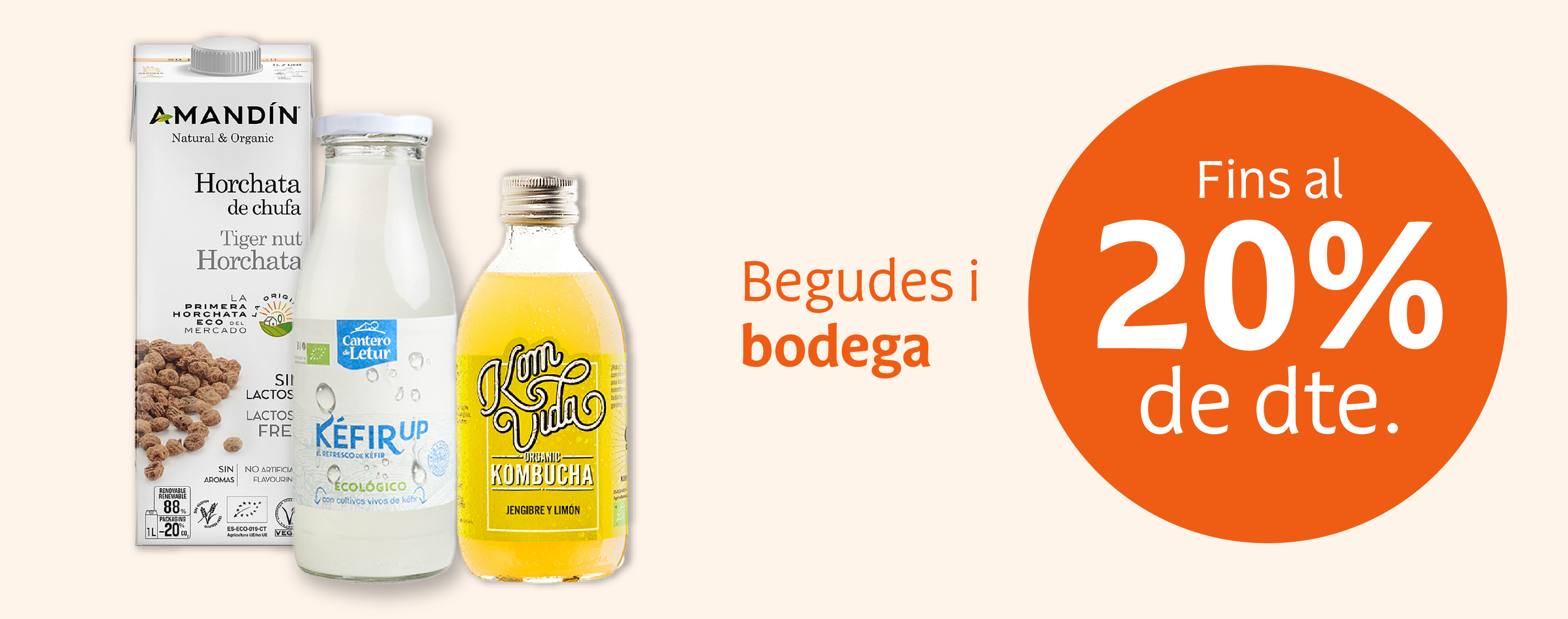 Productos de bebidas y bodega en oferta