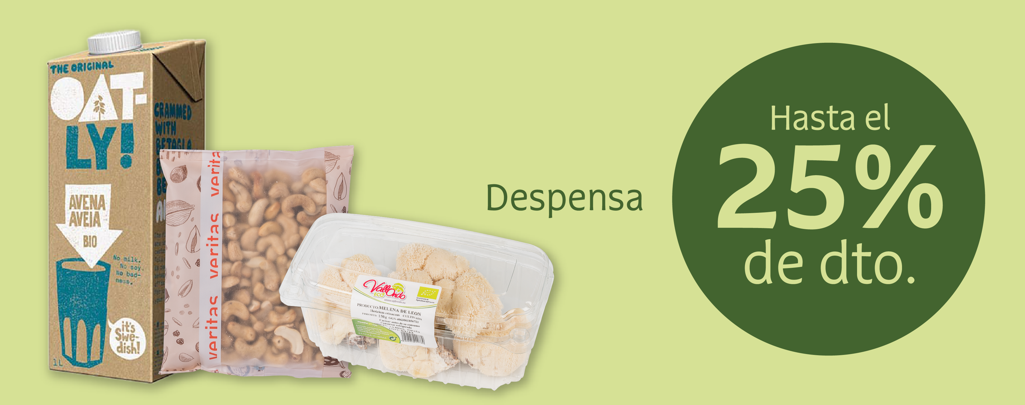 Productos de despensa en oferta
