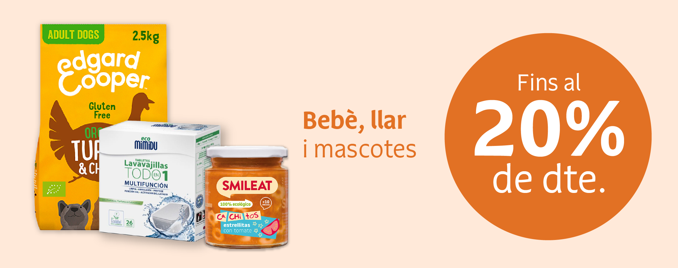 Productos de bebé, hogar y mascotas en oferta