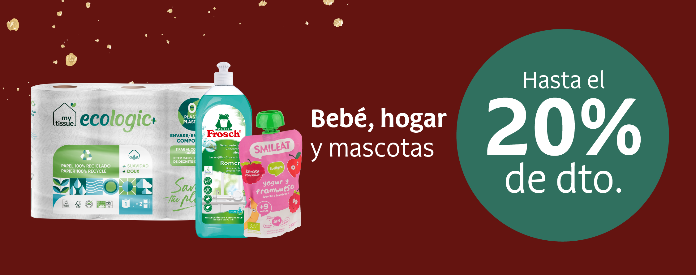 Productos de bebé, hogar y mascotas en oferta