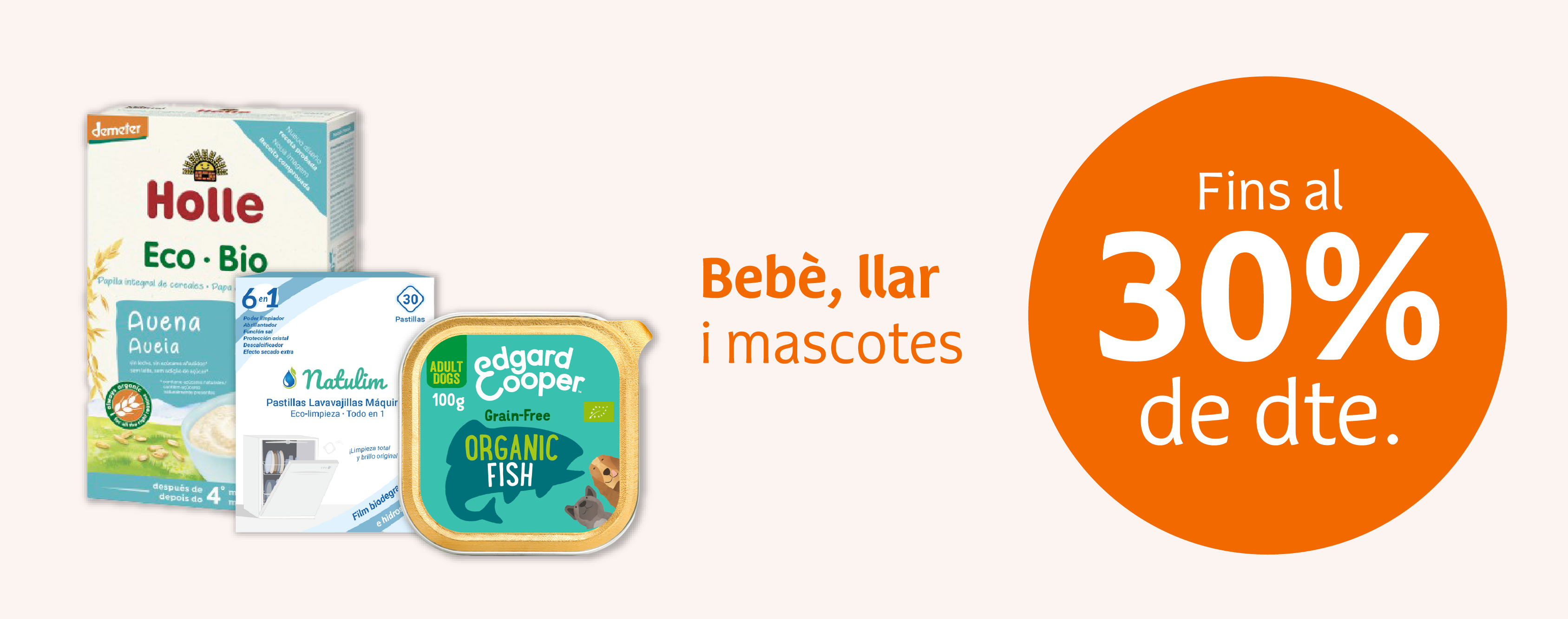 Productos de bebé, hogar y mascotas en oferta
