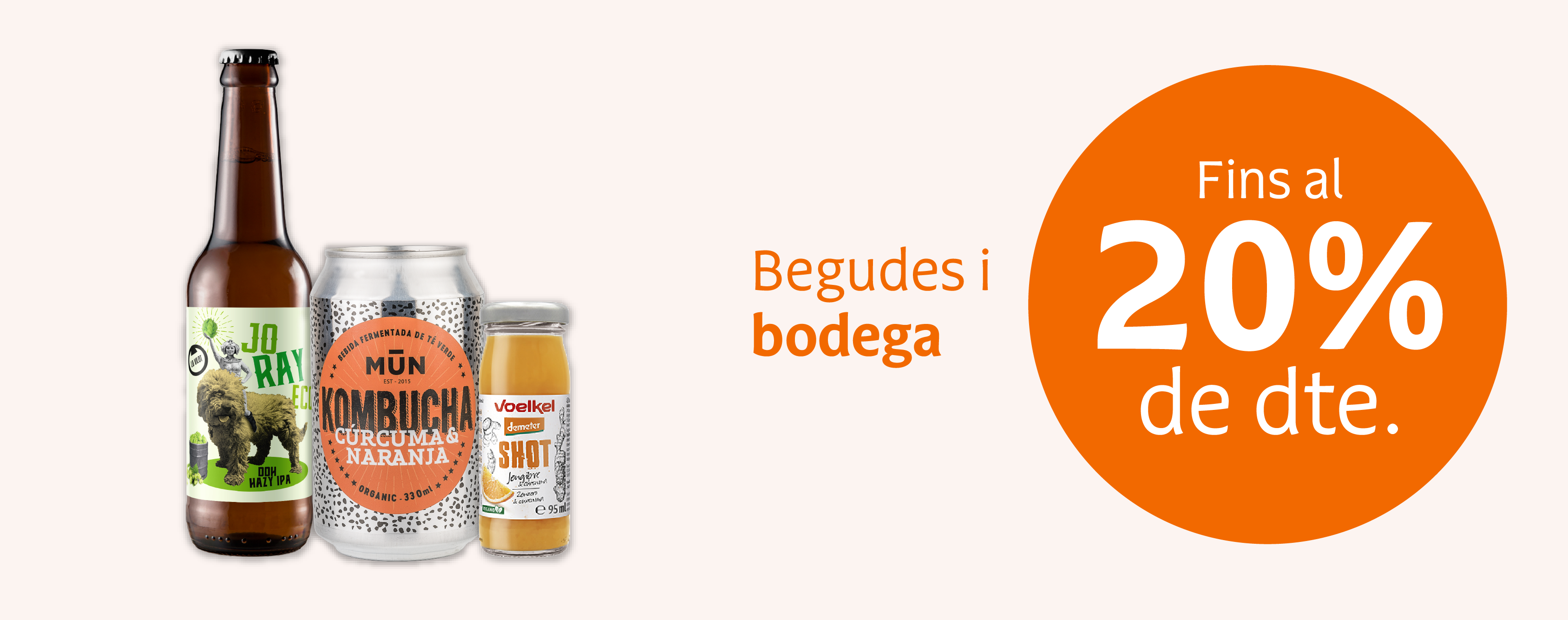 Productos de bebidas y bodega en oferta