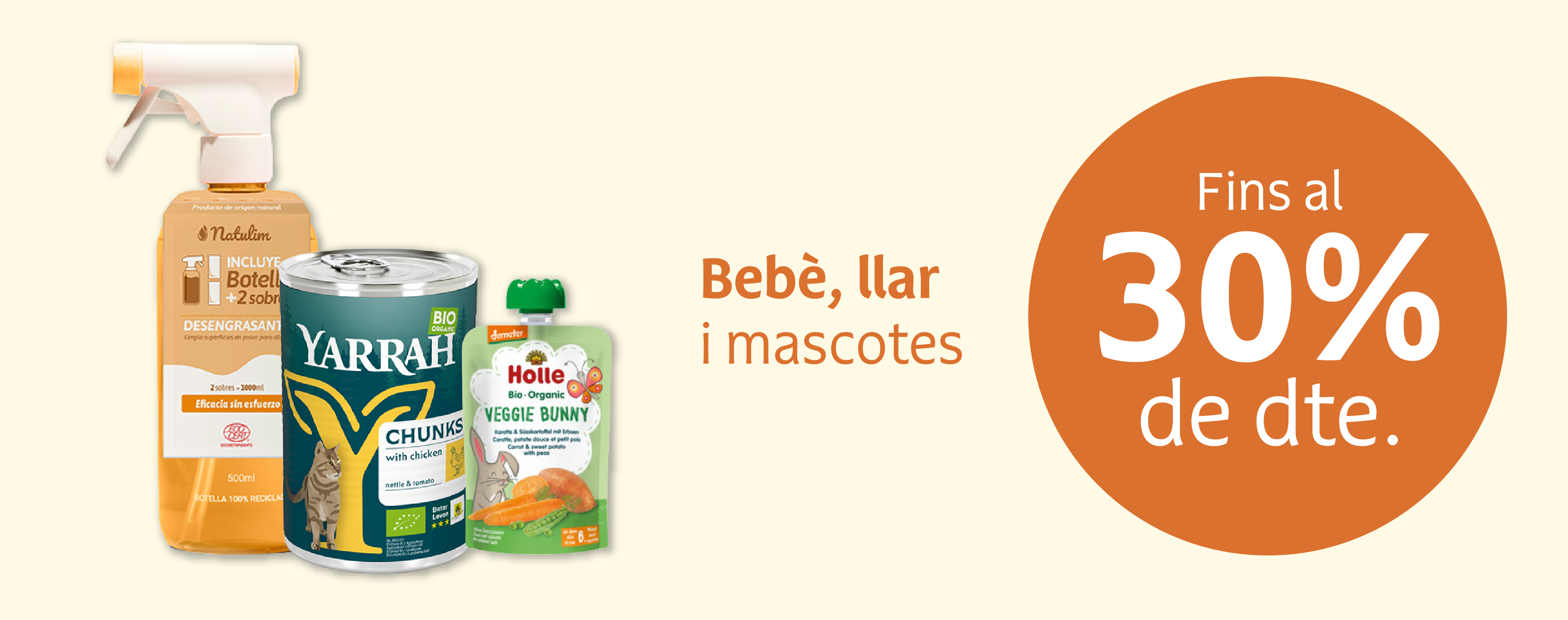 Productos de bebé, hogar y mascotas en oferta