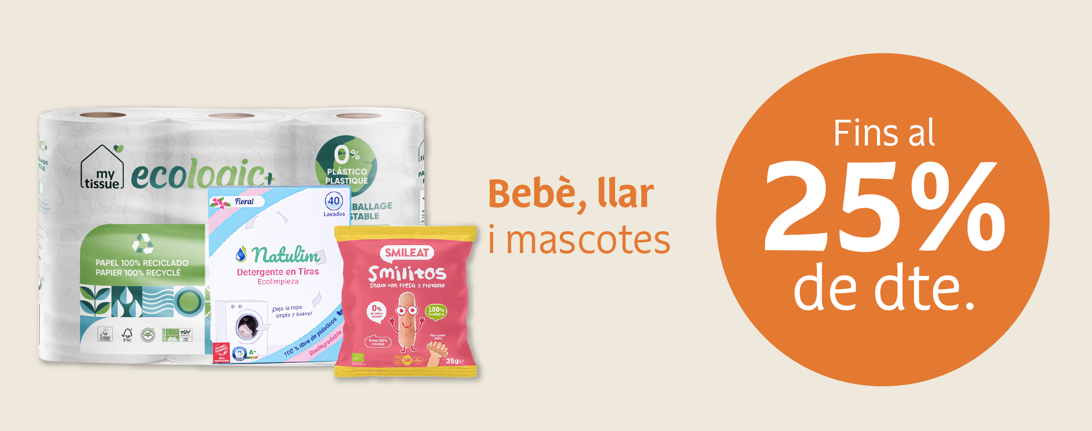 Productos de bebé, hogar y mascotas en oferta