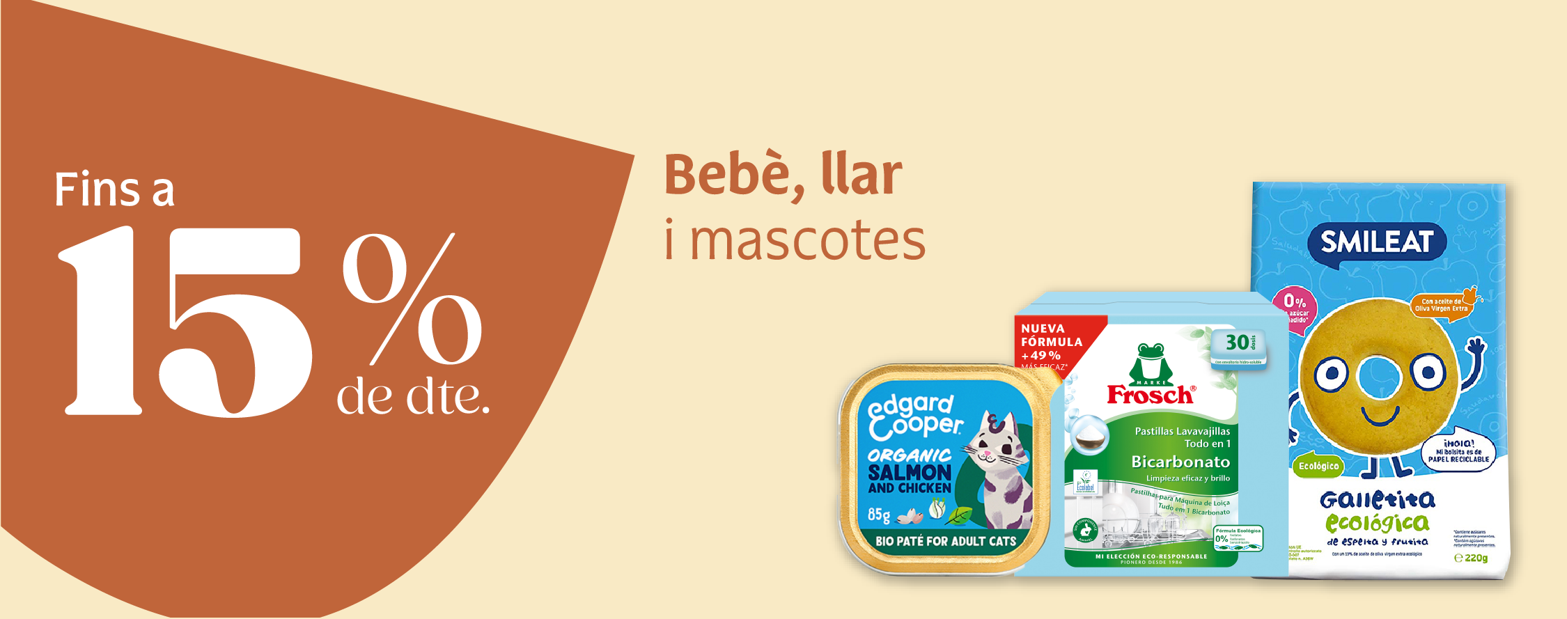 Productos de bebé, hogar y mascotas en oferta