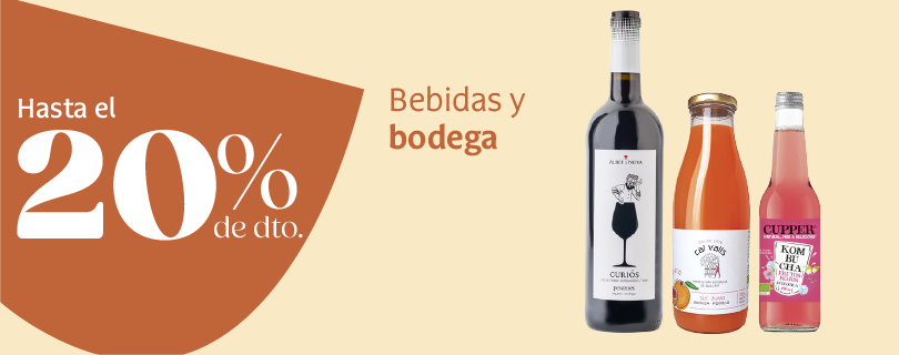Productos de bebidas y bodega en oferta