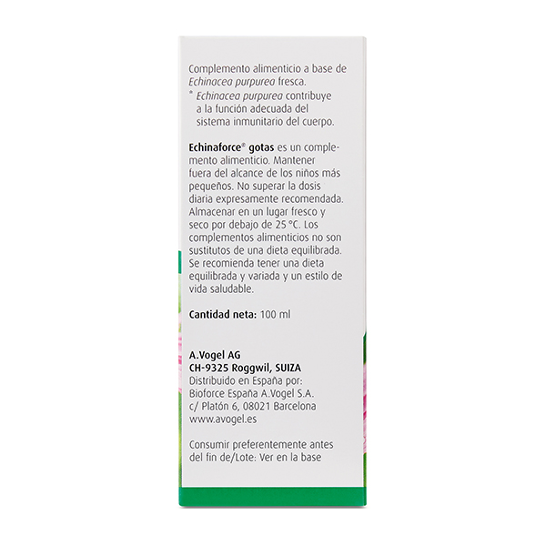 Echinaforce Bioforce 100 ml.
