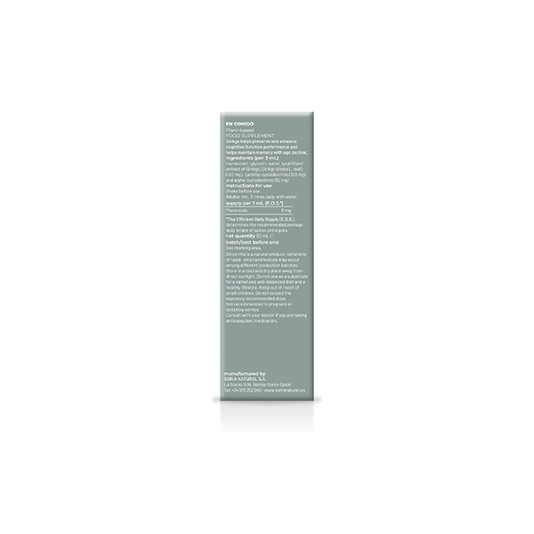 Extracto ginkgo bil.Soria N.5