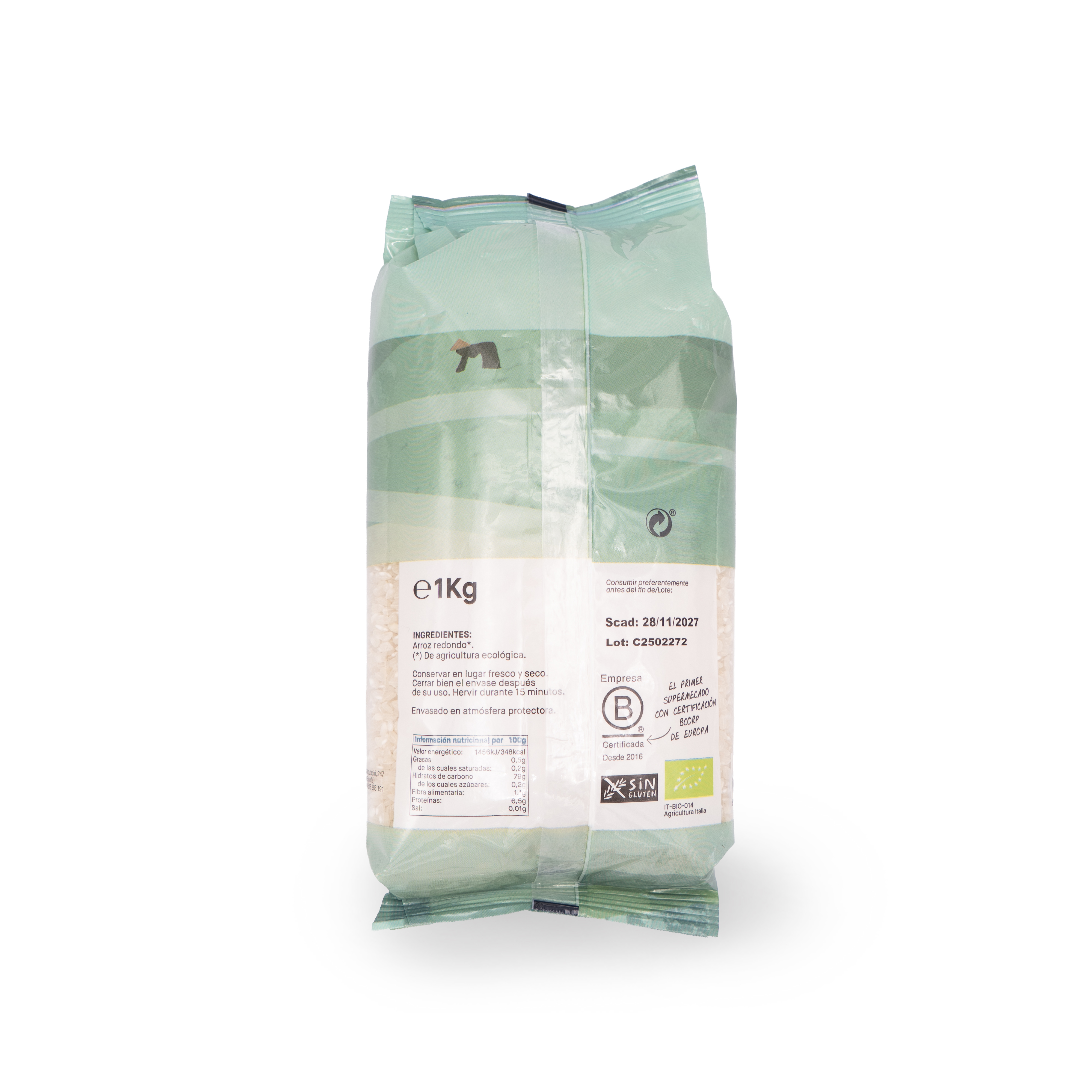 Arroz redondo 1kg ECO