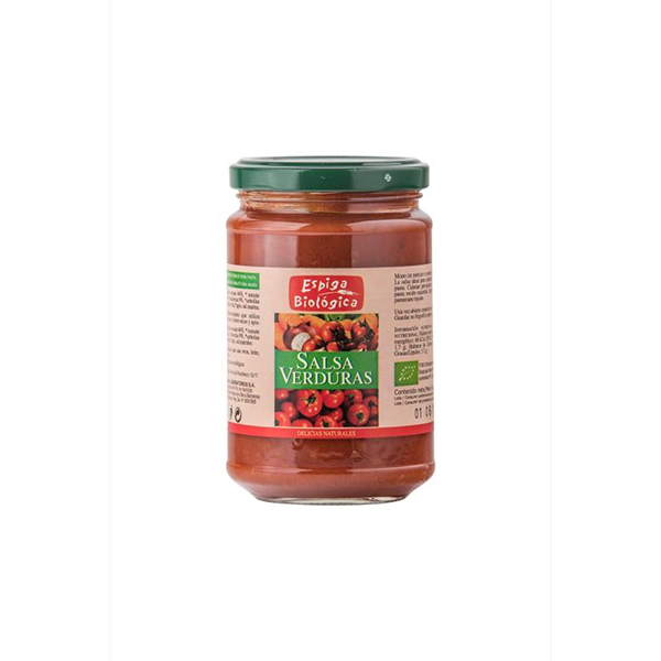 Salsa de tomate con verduras 300g
