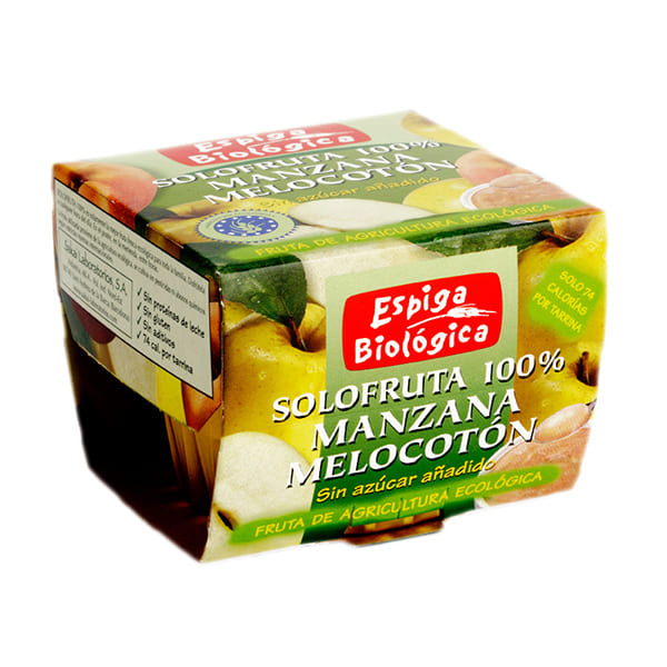 Solofruta de poma i préssec 2x100h ECO