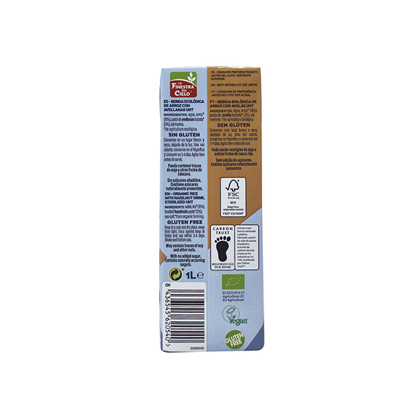 Bebida de Arroz con Avellanas ECO