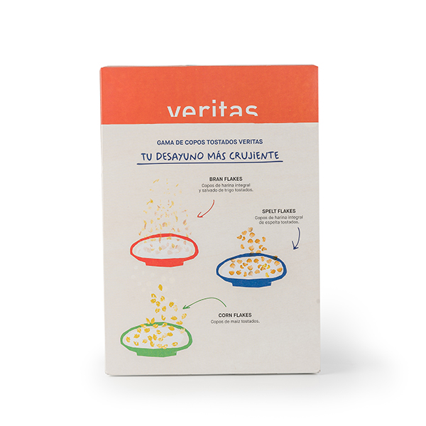 Spelt flakes 375g ECO
