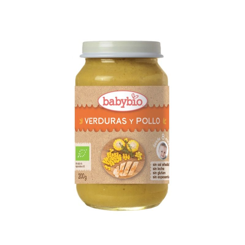 Puré Verdura/Pollo 200g ECO