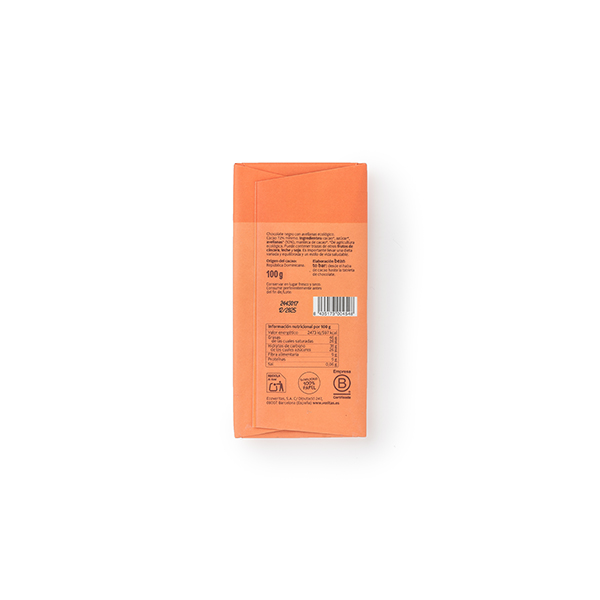 Chocolate de avellanas 100g ECO
