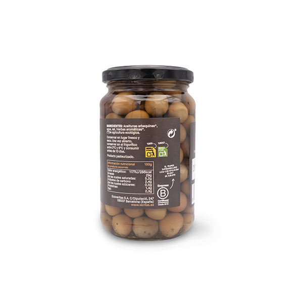 Aceituna "arbequina" 220g ECO