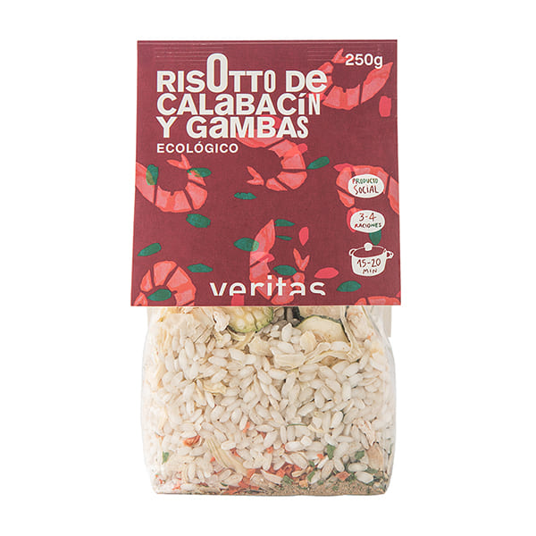Risotto con gambas 250g ECO