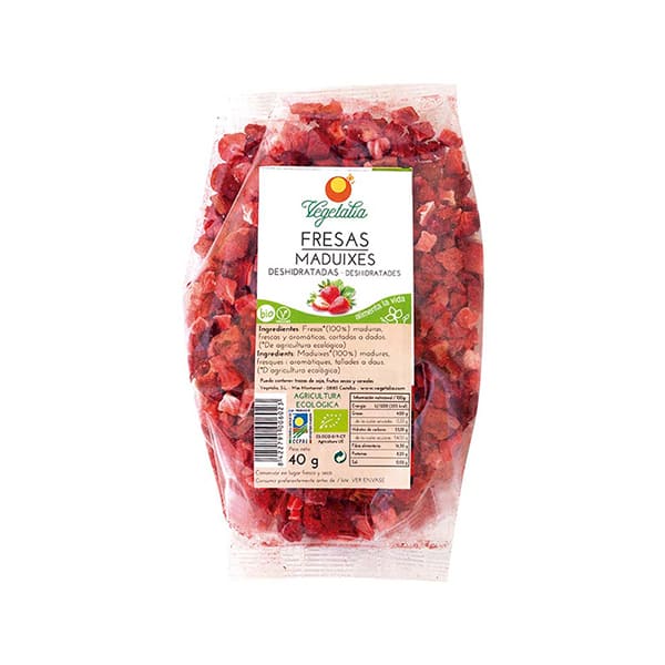 Fresas liofilizadas 40g