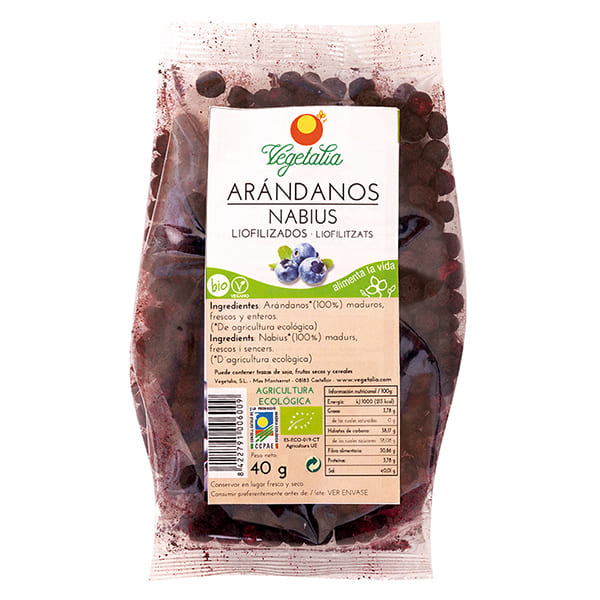 Arándanos liofilitzats 40g
