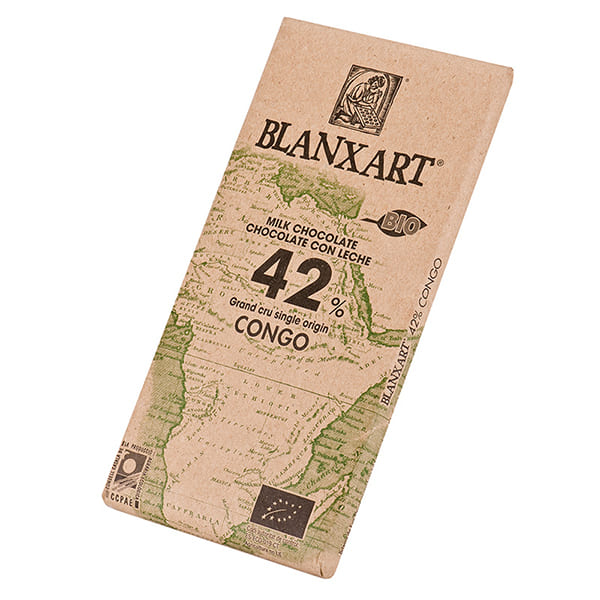 Chocolate Congo 42% cacao c/leche 125g