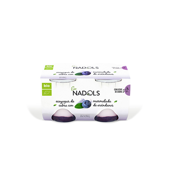 Iogurt cabra amb nabius 2x125g ECO