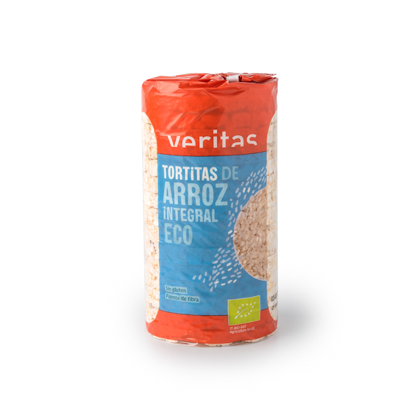 Galletas de arroz inflado con sal 100g ECO - Veritas Shop