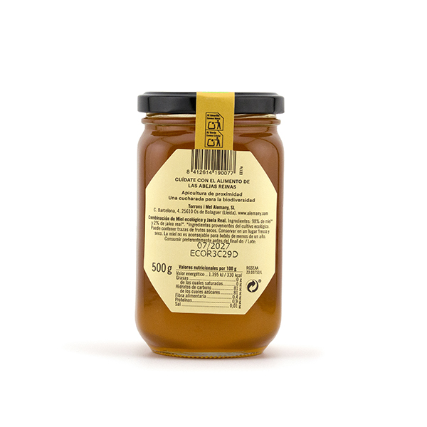 Mel amb gelea reial 500g ECO