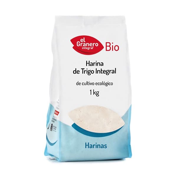Harina trigo integral 1kg ECO