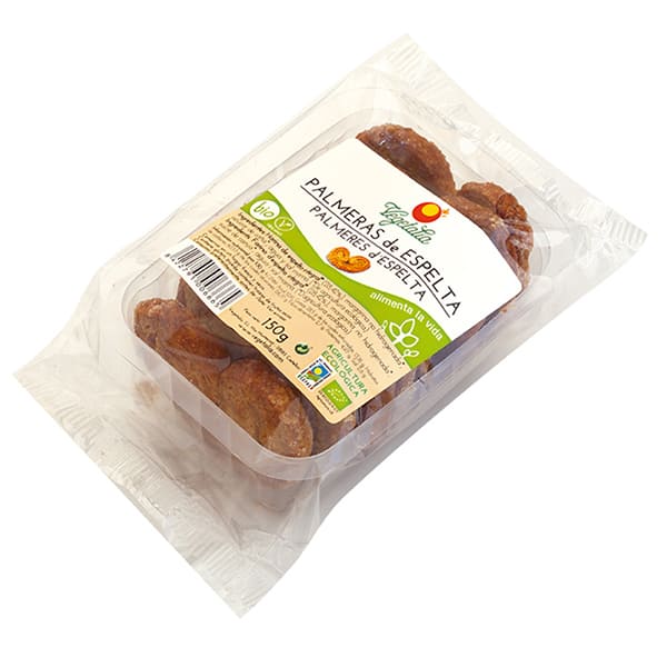 Palmeras de espelta 125g