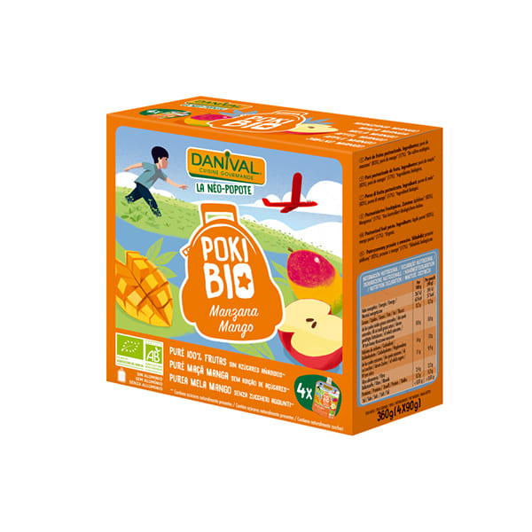 Poki de mango 4x90g ECO