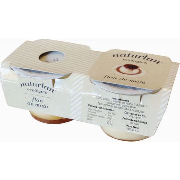 Flan de requesón 2x100g