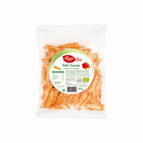 Bioroll's con tomate 125g