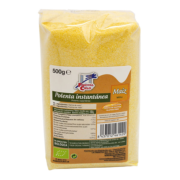 Polenta integral instantánea 500g