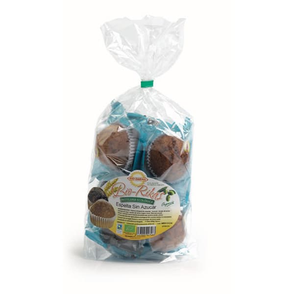 Magdalenas de espelta con siroper 220g ECO