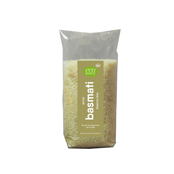 Arroz basmati blanco 500g ECO