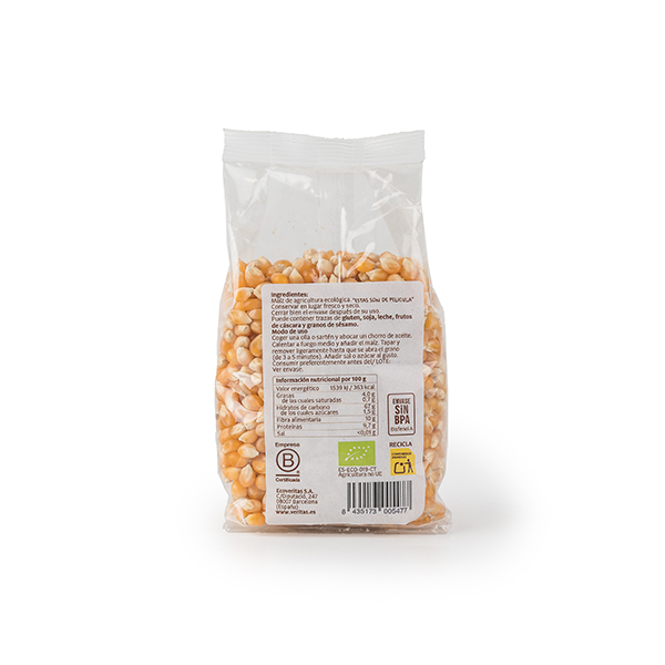Palomitas de maíz 375g ECO