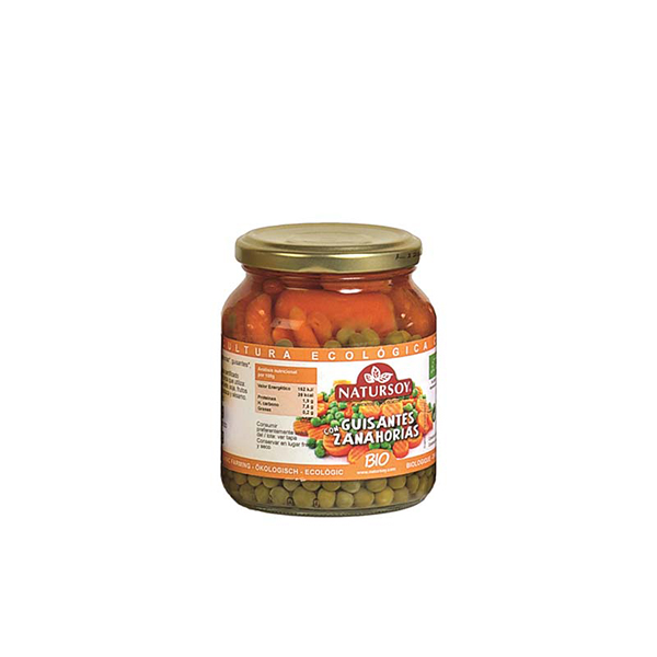 Guisantes y zanahoria 215g