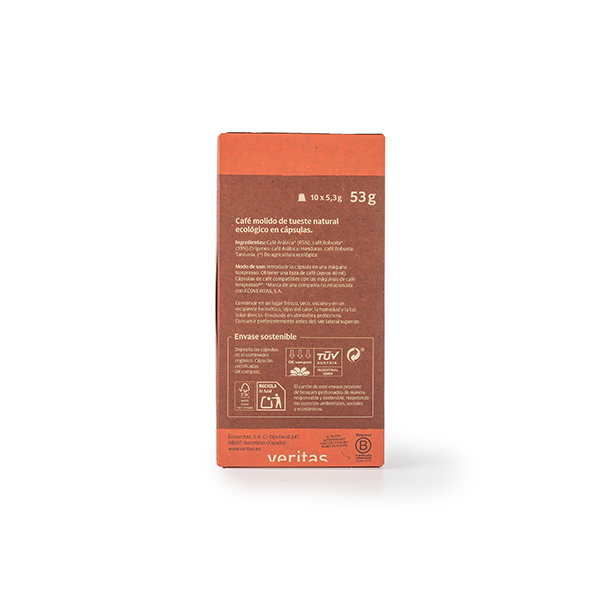 Café suave en cápsula 10u ECO