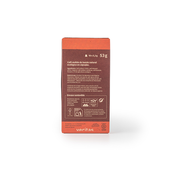 Café intenso en cápsula 10u ECO