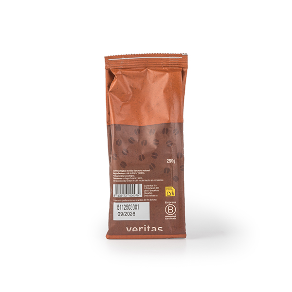 Cafè mòlt Aràbica 250g ECO