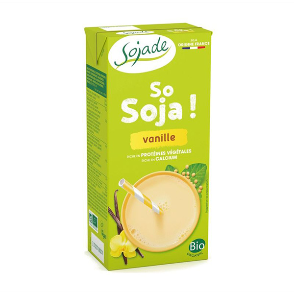 Bebida de soja con vainilla 1l