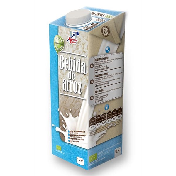 Bebida de arroz s/gluten 1l