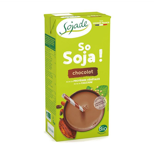 Bebida de soja con chocolate 1l